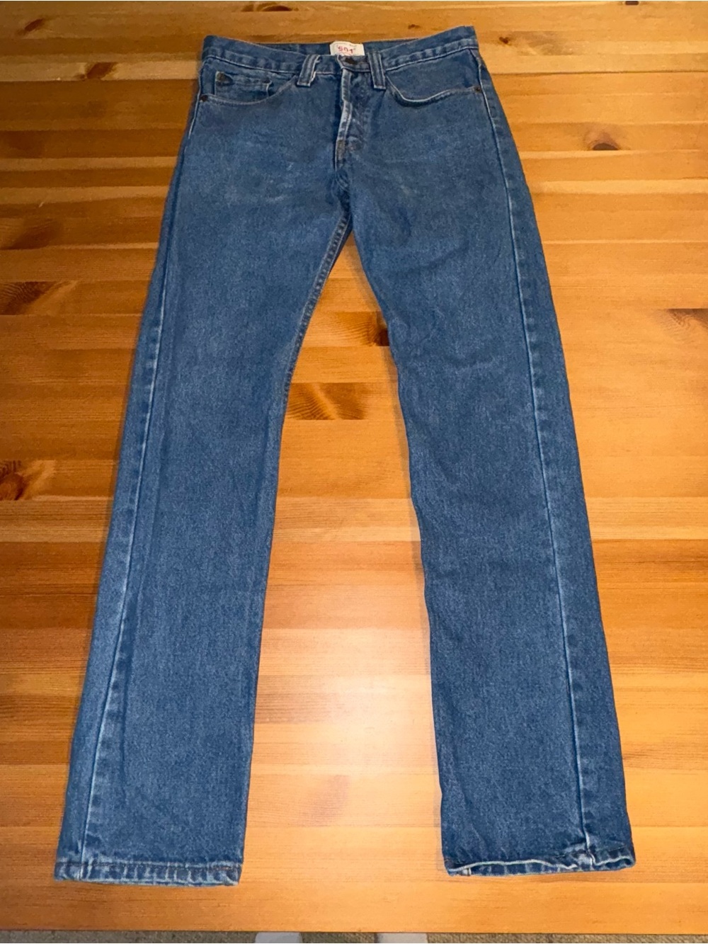 Women’s Vintage Levis 501 28x32 Medium Wash